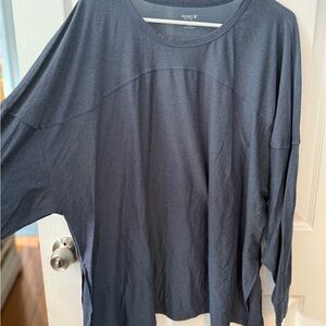 Old Navy Blue/Gray Long Sleeve Tee